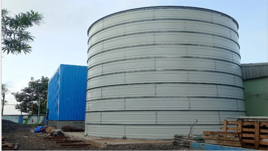 Raw Water RO & Soft Water Tank 100 KL