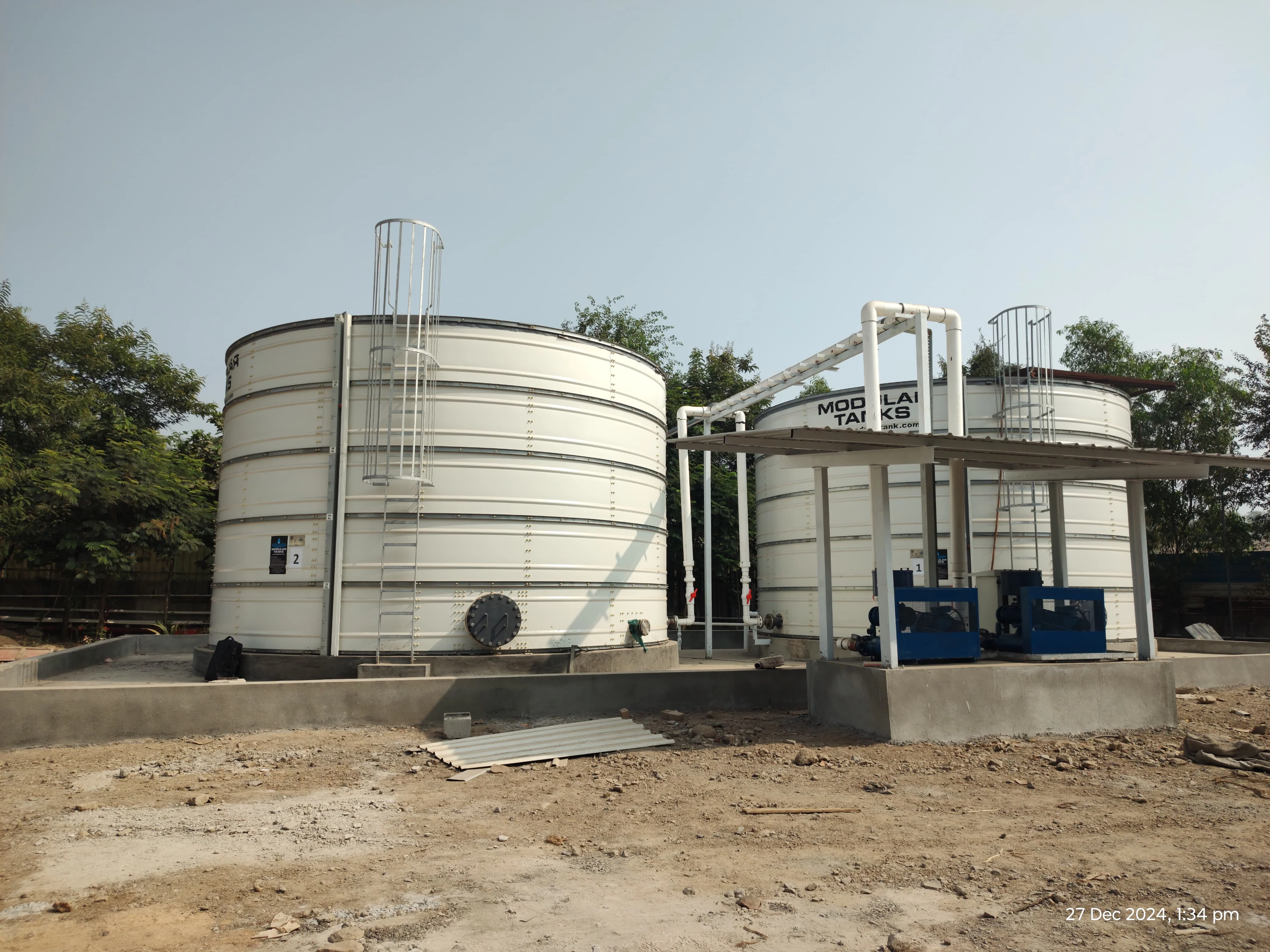 STP & ETP Water Tank 200 KL
